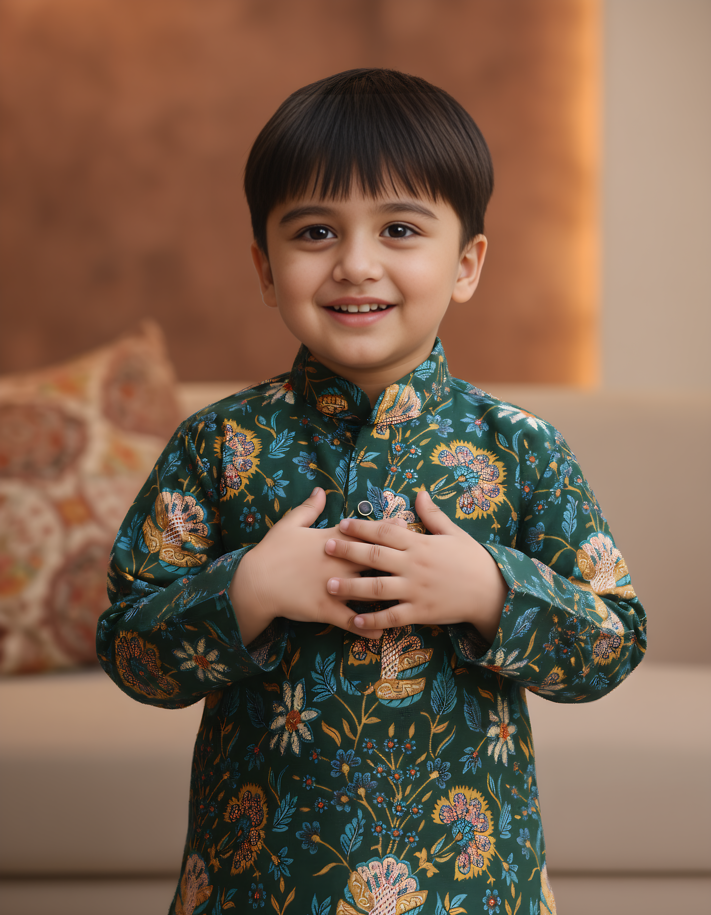 "Jashn" - Kalamkari Kurta Set