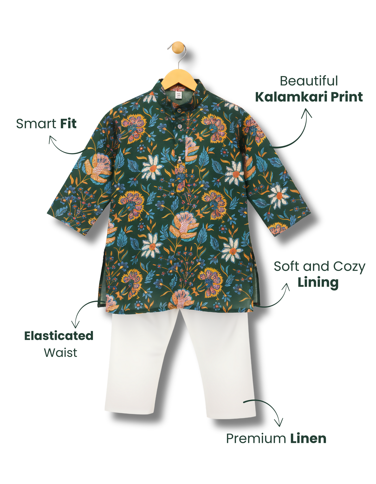 "Jashn" - Kalamkari Kurta Set
