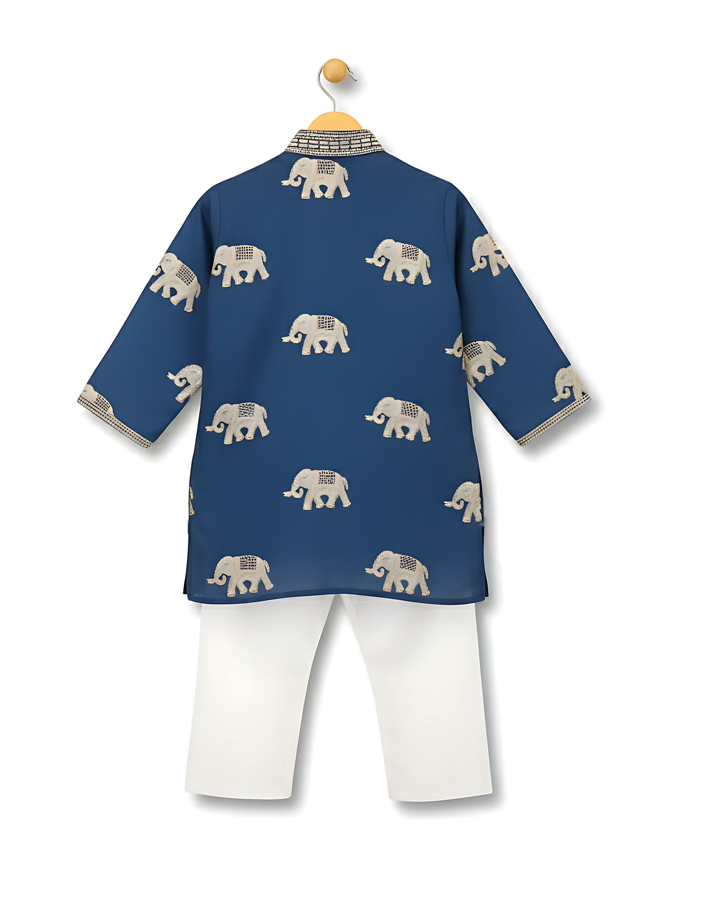 "Veer" - Heritage Blue Kurta Set