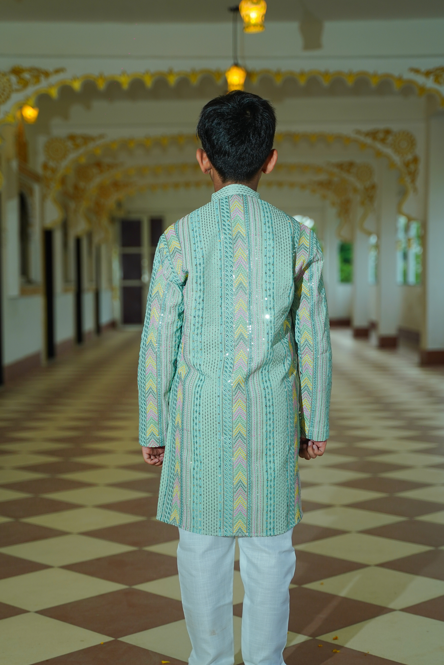 Pastel Green Kurta Set