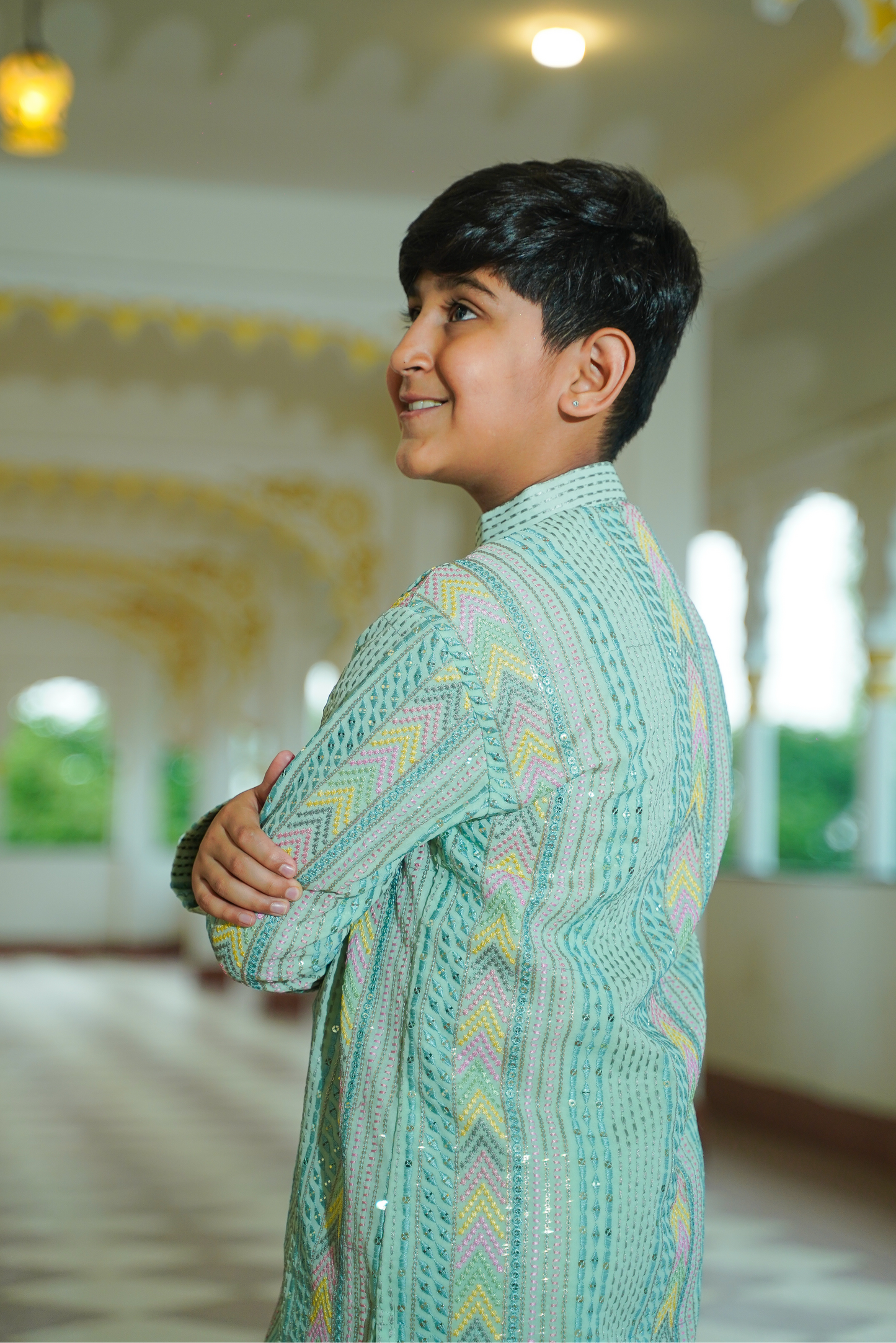 Pastel Green Kurta Set