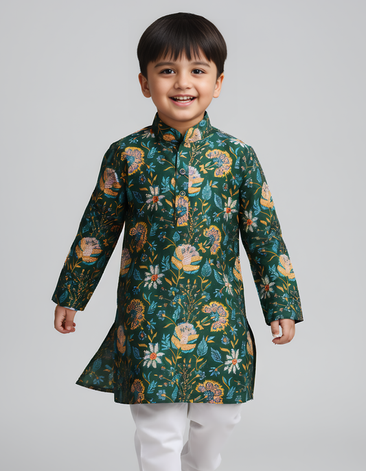 "Jashn" - Kalamkari Kurta Set